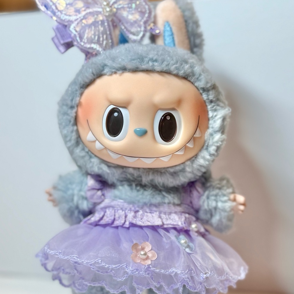 Purple butterfly outfit - doll not included